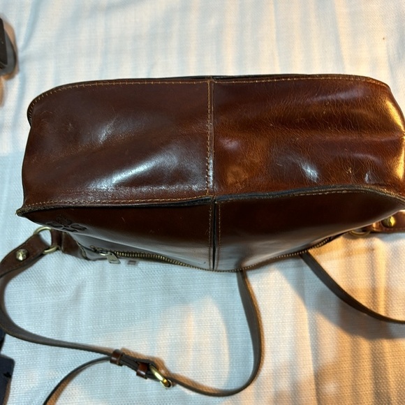 Vintage Patricia Nash Camila Distressed Leather Hobo Bag Vintage - Picture 12 of 15